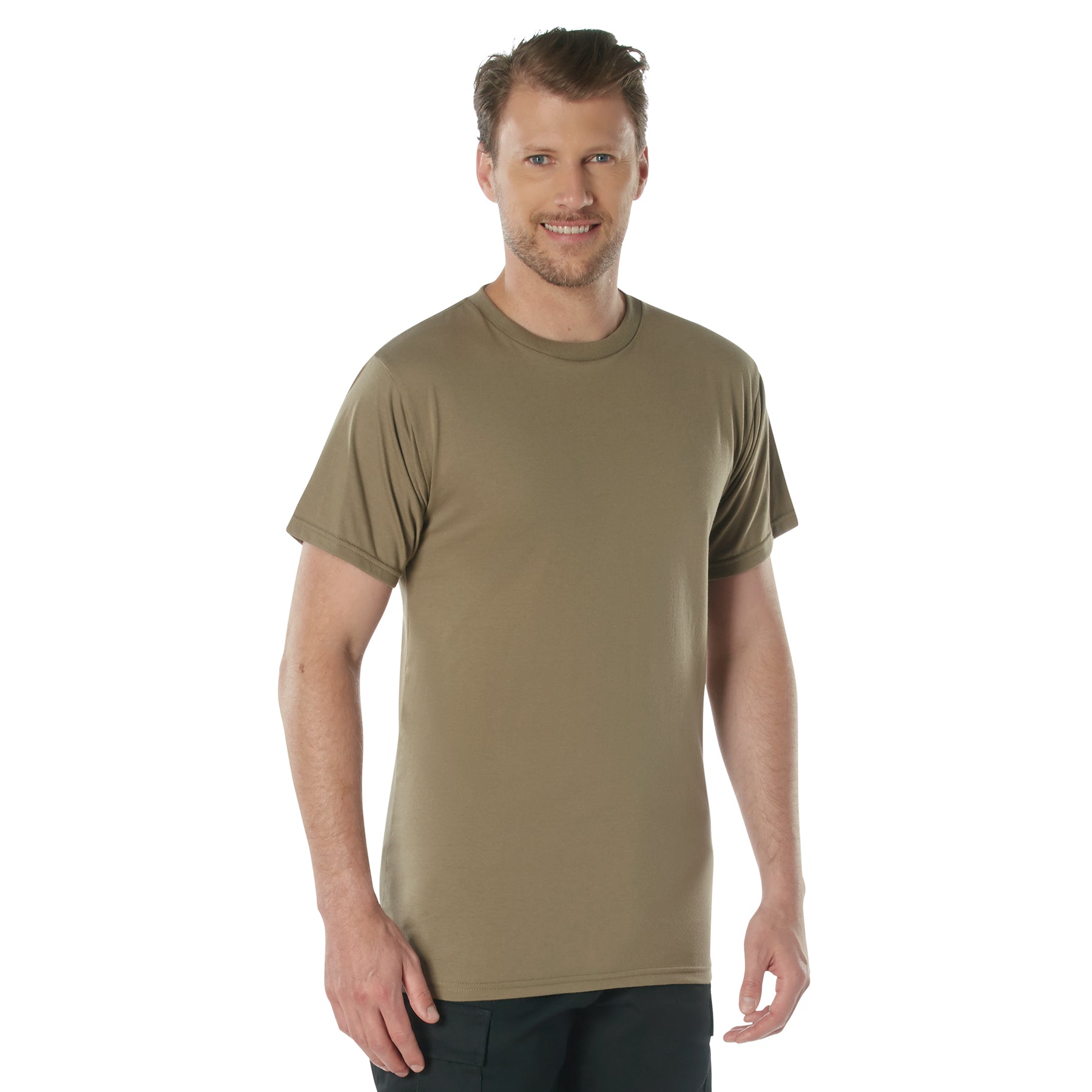 [AR 670-1][Military] Poly/Cotton T-Shirts Coyote Brown AR 670-1