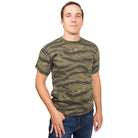 [Vintage] Camo Poly/Cotton T-Shirts Tiger Stripe Camo