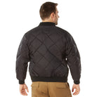 Nylon Diamond Quilted Flight Jackets