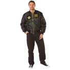 Nylon Adaptable MA-1 Flight Jackets with Patches