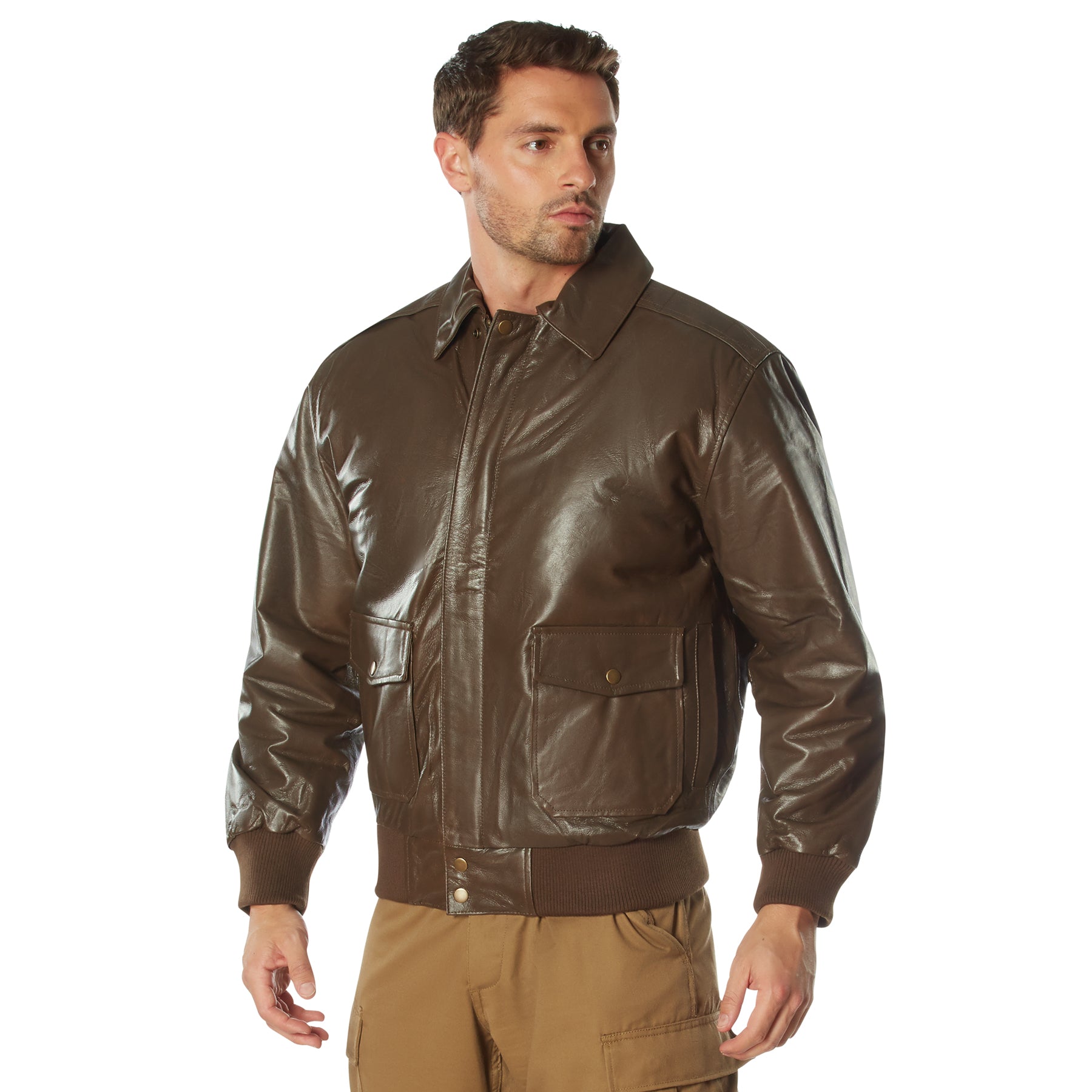 A-2 Leather Flight Jackets Brown