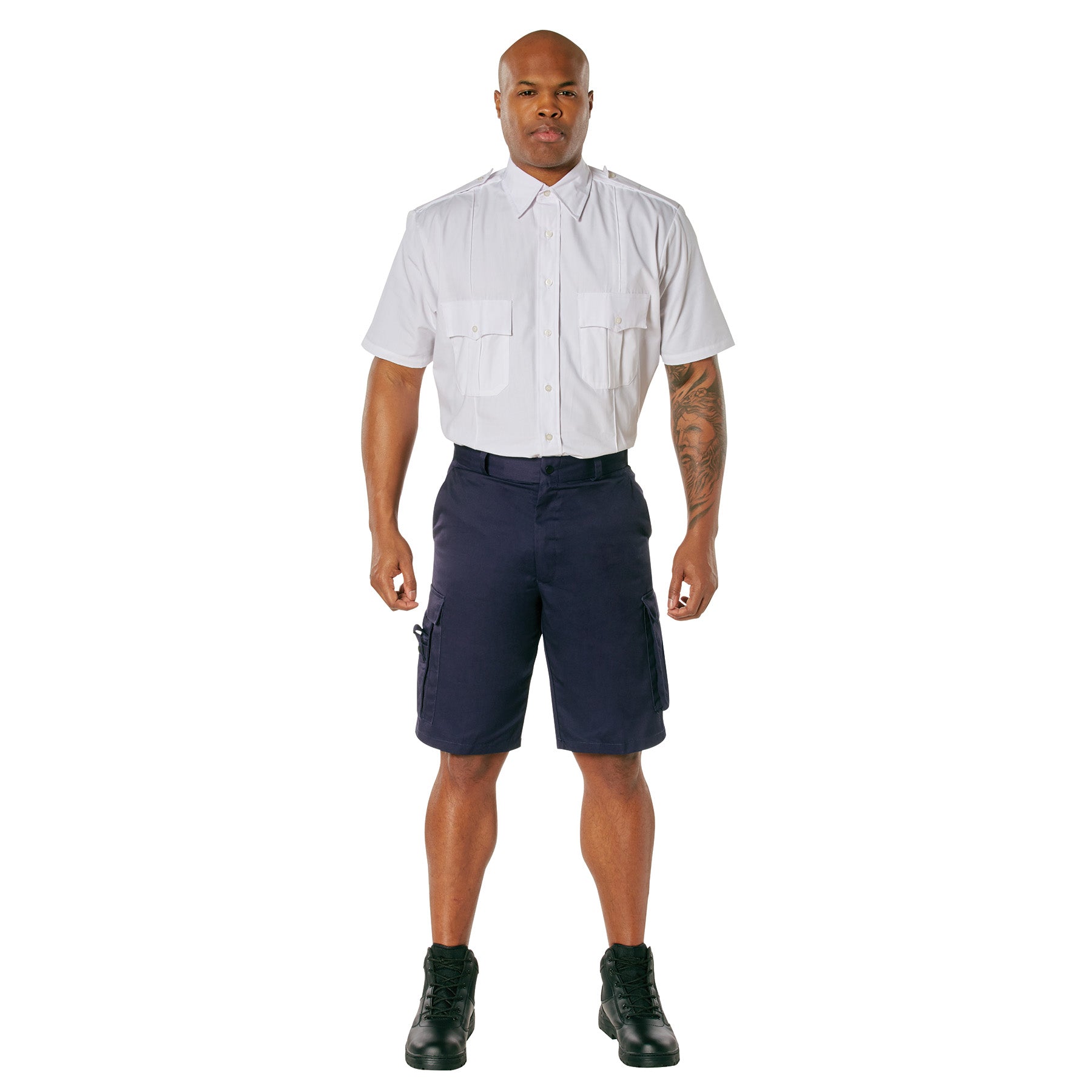 [Public Safety] Poly/Cotton EMT Shorts Navy Blue