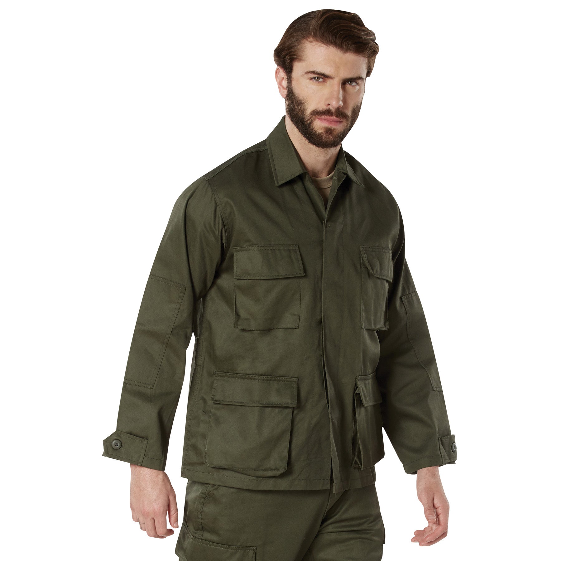 Poly/Cotton Tactical BDU Shirts Olive Drab