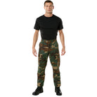 Camo Poly/Cotton Tactical BDU Pants Woodland Camo