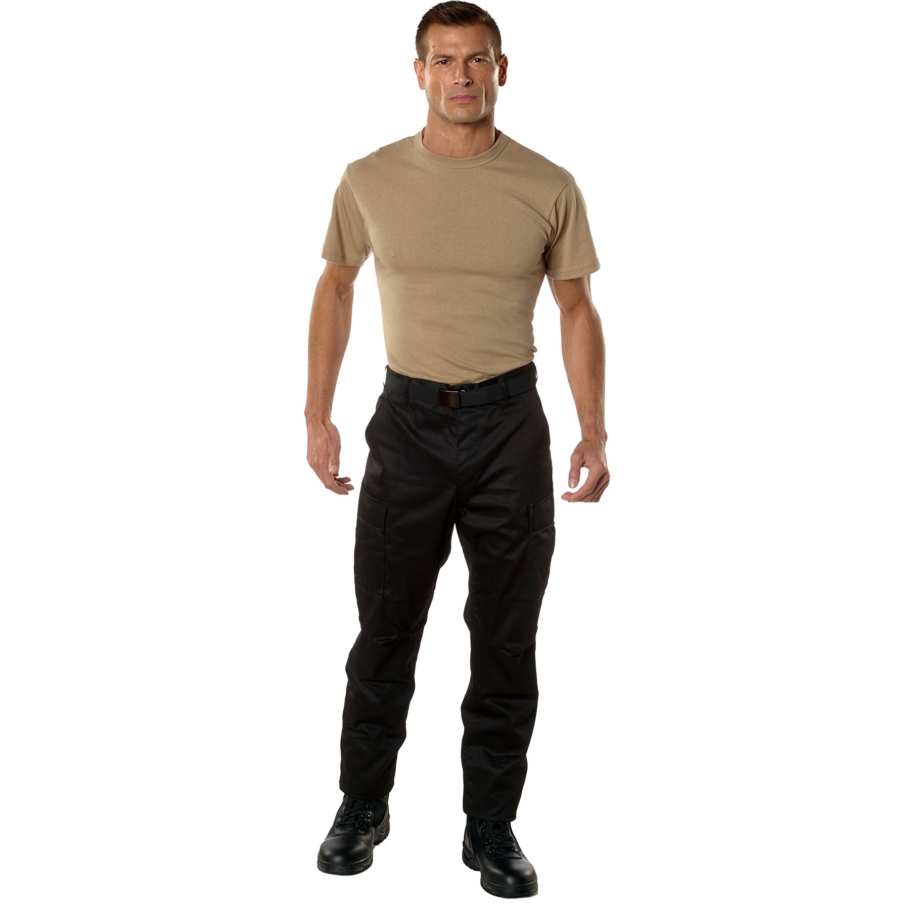 Poly/Cotton Tactical BDU Pants Black