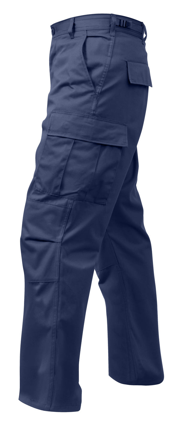 Poly/Cotton Tactical BDU Pants Navy Blue