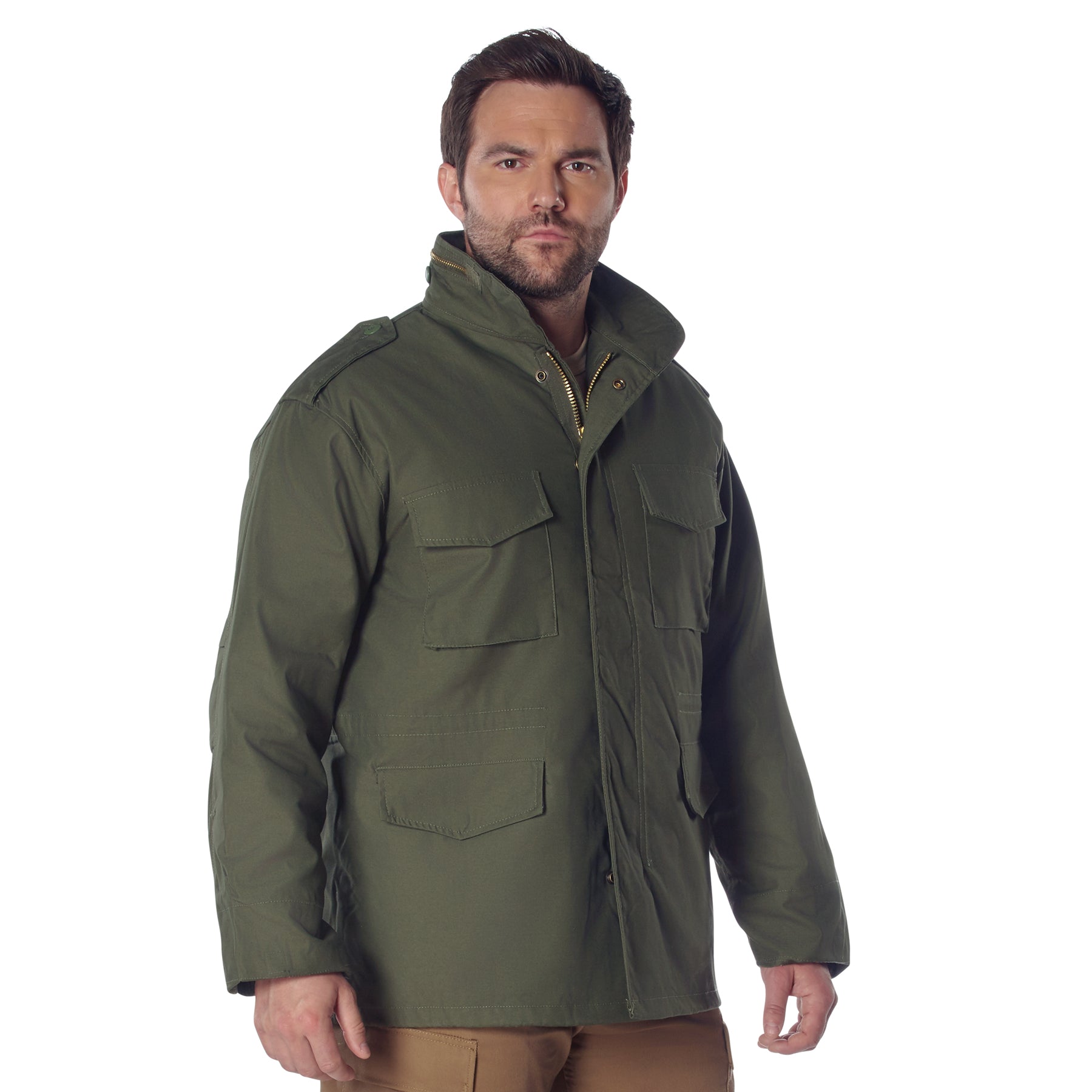 Poly/Cotton M-65 Field Jackets Olive Drab