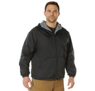 Nylon Reversible Fleece-Lined Hooded Jackets