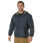 Nylon Reversible Fleece-Lined Hooded Jackets