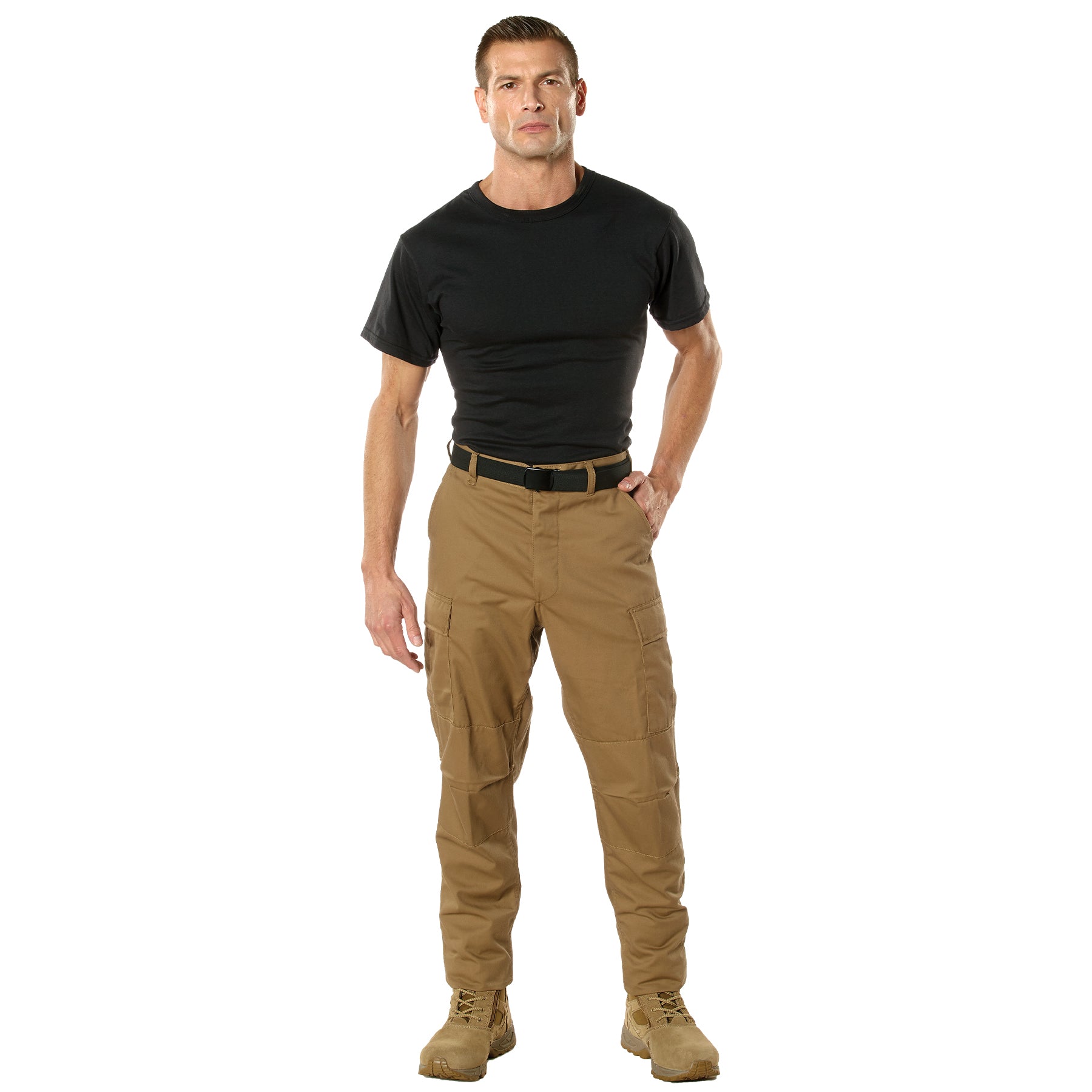 Poly/Cotton Tactical BDU Pants Coyote Brown