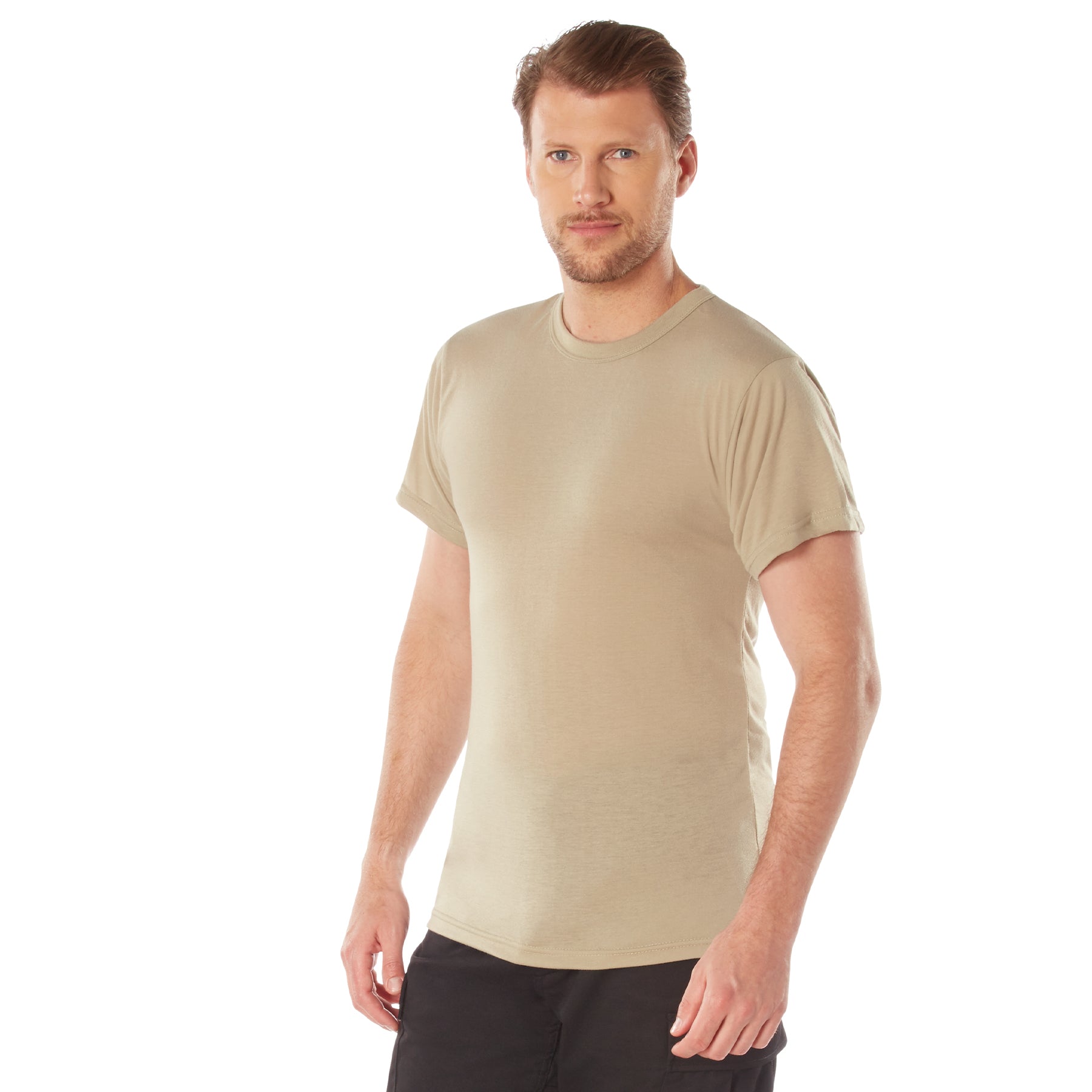 [AR 670-1][Military] Cotton T-Shirts Desert Sand