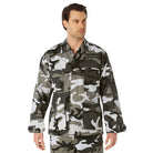 Camo Poly/Cotton Tactical BDU Shirts City Camo