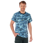 Digital Camo Poly/Cotton T-Shirts