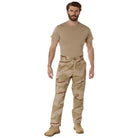 Camo Poly/Cotton Tactical BDU Pants 3-Color Desert Camo