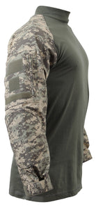 [Military][Fire Retardant] Digital Camo Acrylic/Cotton/Nylon/Cotton Combat Shirts