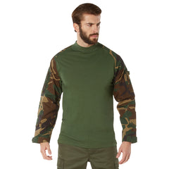 [Military][Fire Retardant] Camo Acrylic/Cotton/Nylon/Cotton Combat Shirts