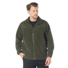 Poly Trailsman Sherpa Fleece Jackets Olive Drab