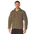 Poly Spec Ops Tactical Fleece Jackets Coyote Brown