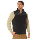 Poly Spec Ops Tactical Fleece Vests Black