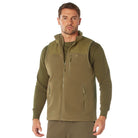 Poly Spec Ops Tactical Fleece Vests Coyote Brown