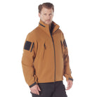 Poly Spec Ops Tactical Soft Shell Jackets Work Brown