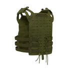 Army OD Green Laser Cut MOLLE Lightweight Armor Carrier Tac Vest