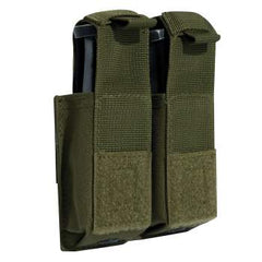 Army OD Green MOLLE Double Pistol With Insert Mag Pouch Iceberg Army Navy