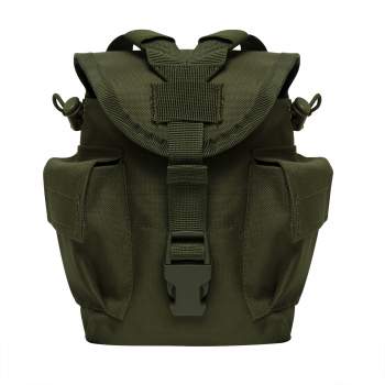 Army OD Green MOLLE II Canteen & Utility Pouch Iceberg Army Navy