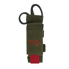 Army OD Green MOLLE Tactical Tourniquet and Shear Holder Pouch