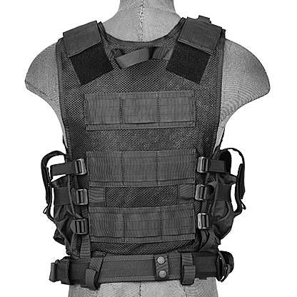 Black G2 Cross Draw Tactical Vest (TACVEST1)