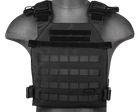 Black Lightweight Plate Carrier Vest (LWPC)
