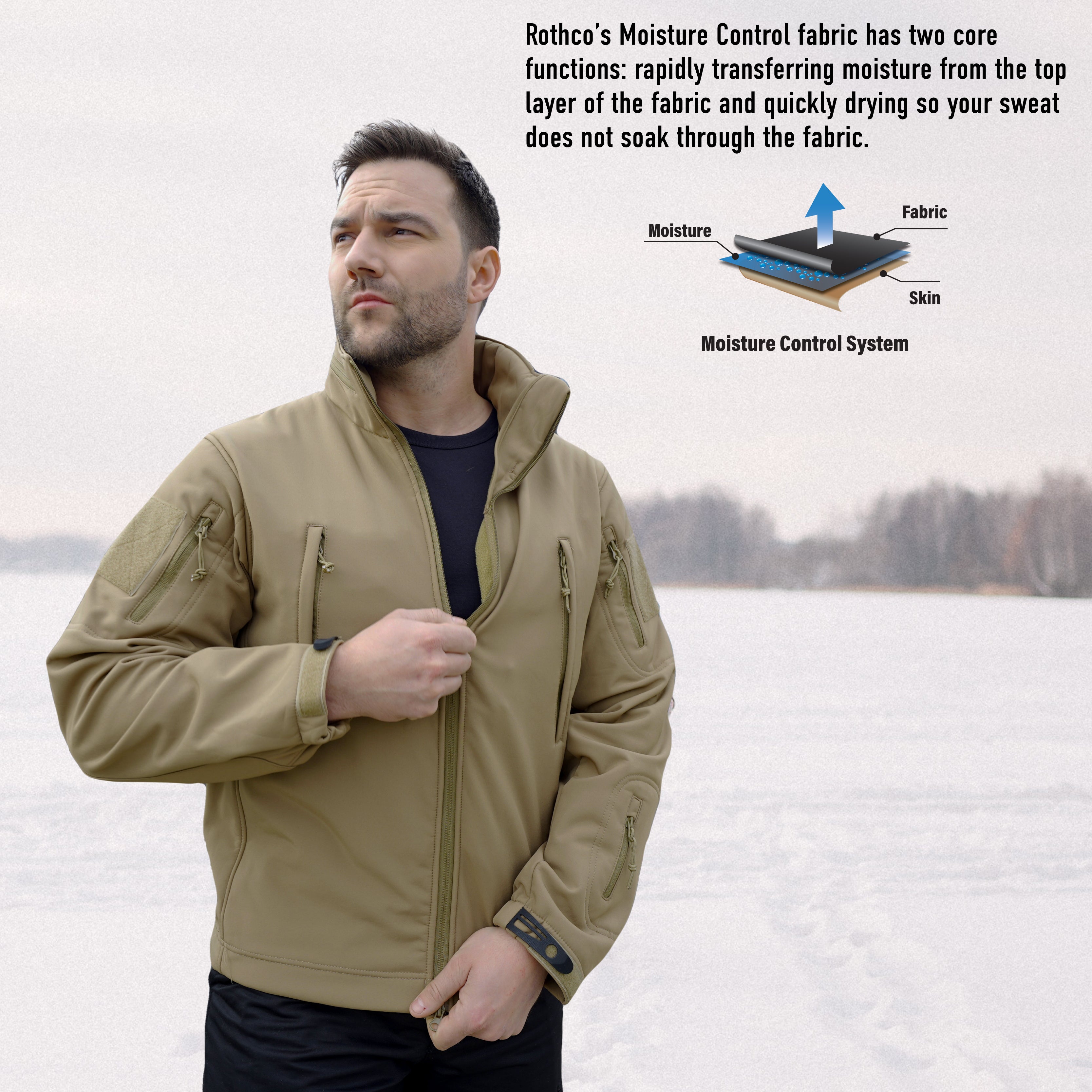 Spec Ops Tactical Soft Shell Jackets – Iceberg Army Navy