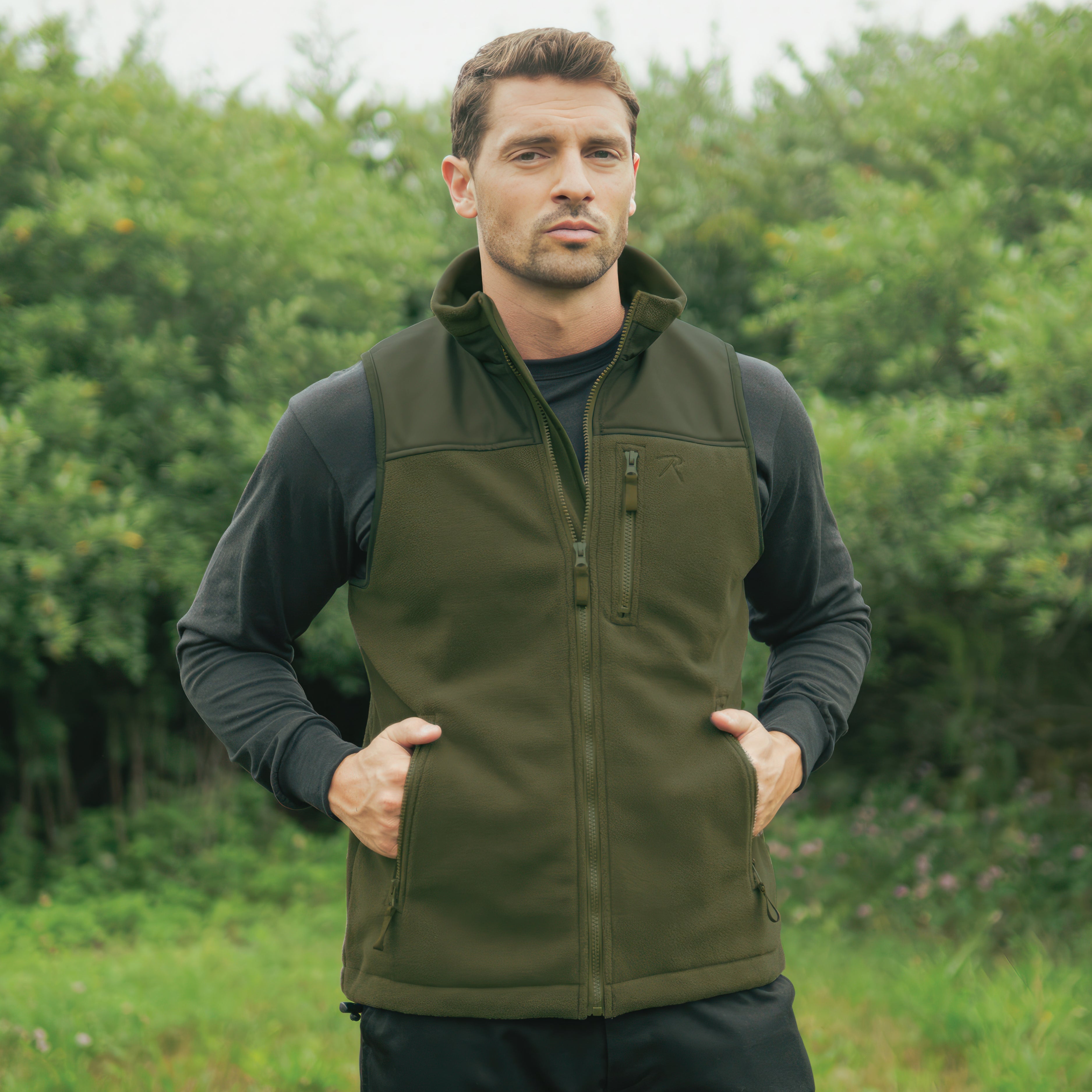 Tactical fleece vest hot sale