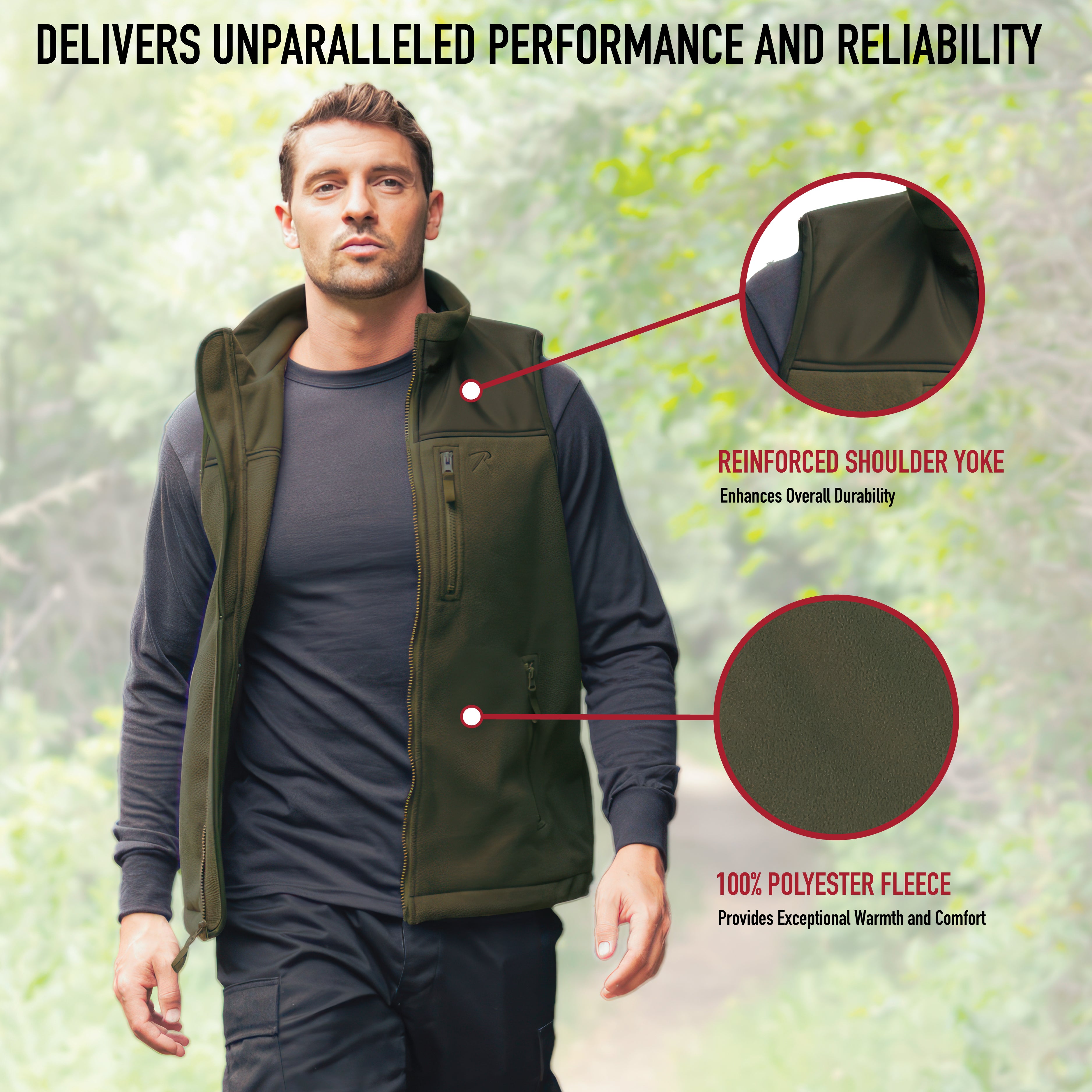Spec Ops Tactical Fleece Vests – Iceberg Army Navy