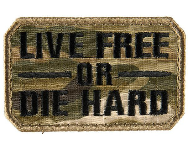 Live Free or Die Hard Patch (PATCH178) Iceberg Army Navy