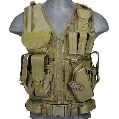 OD G2 Cross Draw Tactical Vest (TACVEST1) Iceberg Army Navy