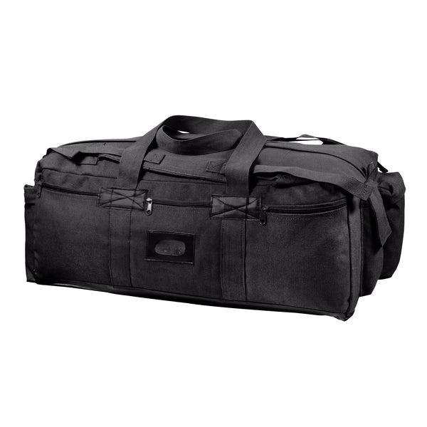 Rothco Canvas Mossad Tactical Duffle Bag Black (8136)