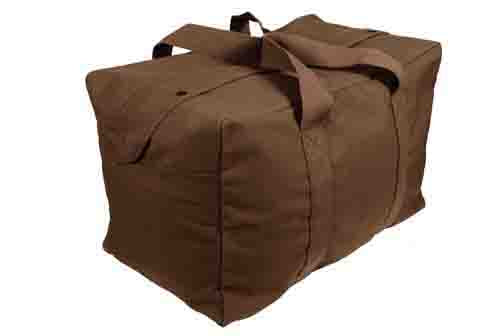 Rothco Canvas Parachute Cargo Bag Brown (3123)