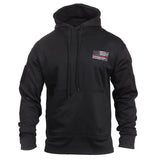 Rothco Concealed Carry Sweatshirt Black Red Lines (2066)