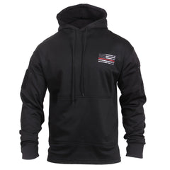 Rothco Concealed Carry Sweatshirt Black Red Lines (2066) Iceberg Army Navy