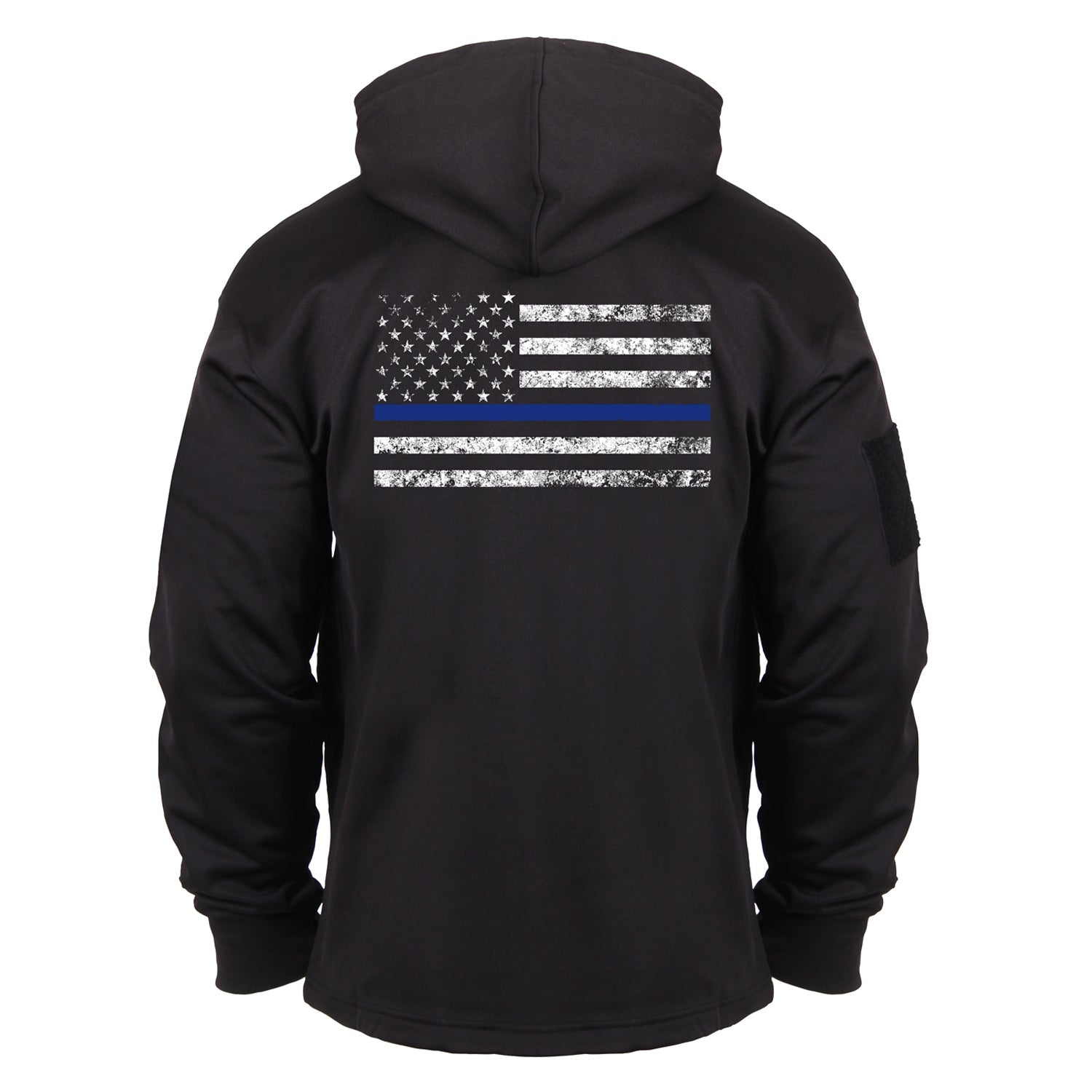 Rothco Concealed Carry Sweatshirts Black Blue Lines (52071)