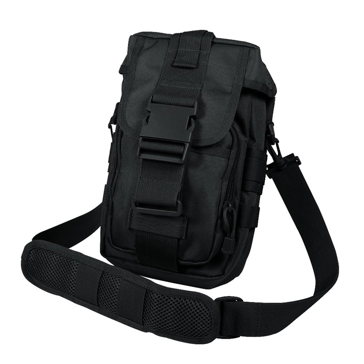 Rothco Flexipack Molle Tactical Shoulder Bag Black (MTFP)