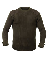 Rothco GI Style Commando Sweater Olive Drab (6347) Iceberg Army Navy
