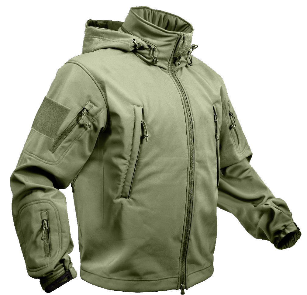 Rothco Spec Ops Soft Shell Jacket Olive Drab (TACJAC)