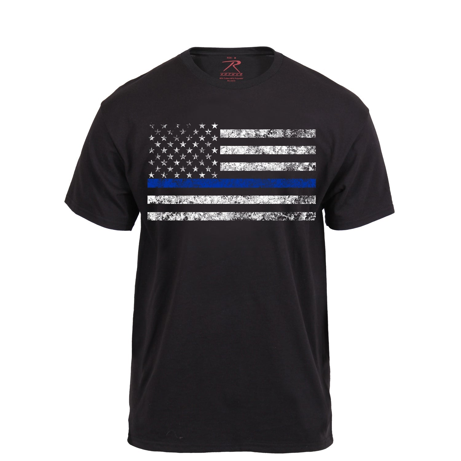 Rothco Thin Blue Line T-Shirt Black (61550)