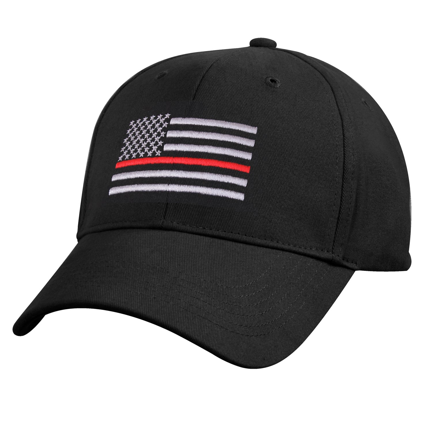 Rothco Thin Red line Low Profile Cap Black (9896)