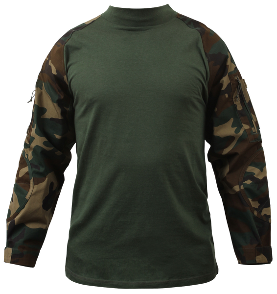 Rothco Woodland Combat Shirt (COMBATSHIRT)