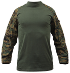 Rothco Woodland Digital Combat Shirt (COMBATSHIRT)