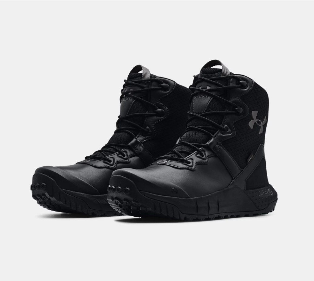 UA Micro G® Valsetz Leather WP Tactical Boots