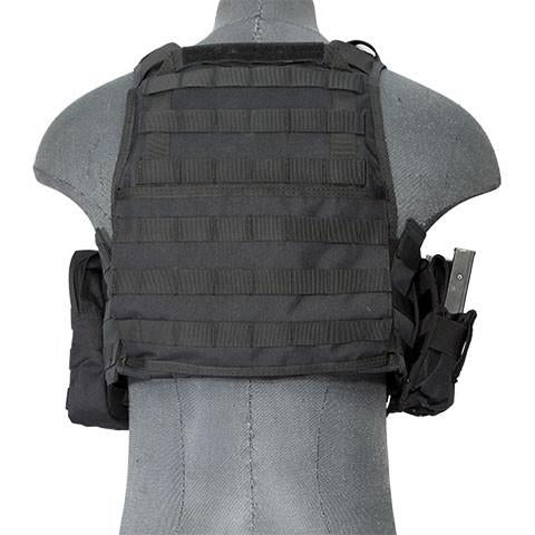 Tactical Assault Plate Carrier Vest Black (TAC2VEST)
